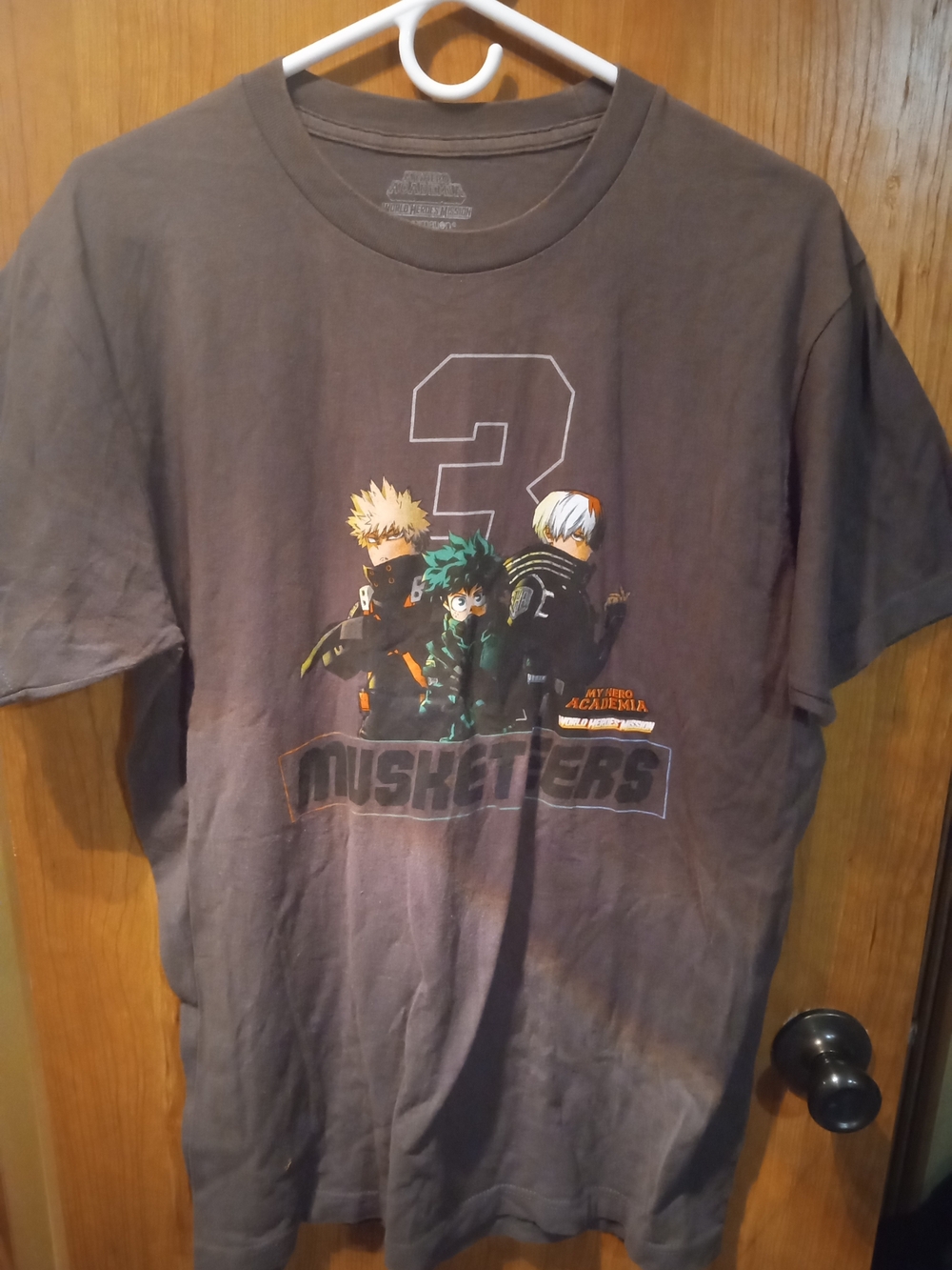 My Hero Academia Gray 'Musketeers' Graphic Tee - Anime Crewneck Shirt